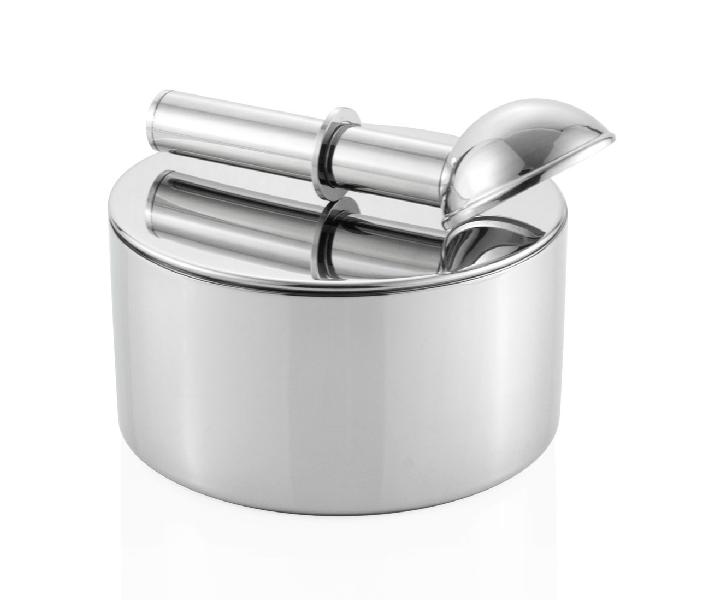 111 Stainless steel insulated ice cream bucket double wall with scoop - Contenant isotherme acier pour glaces