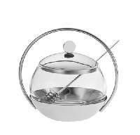 Honey stainless pot with handle - Pot à miel acier 