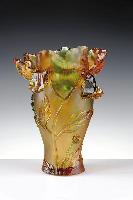 Hand cut crystal vase - Vase cristal                                                                                    