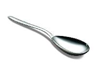 Silver plated rizotto spoon - Cuillere à rizotto argentée 26cm                                                          